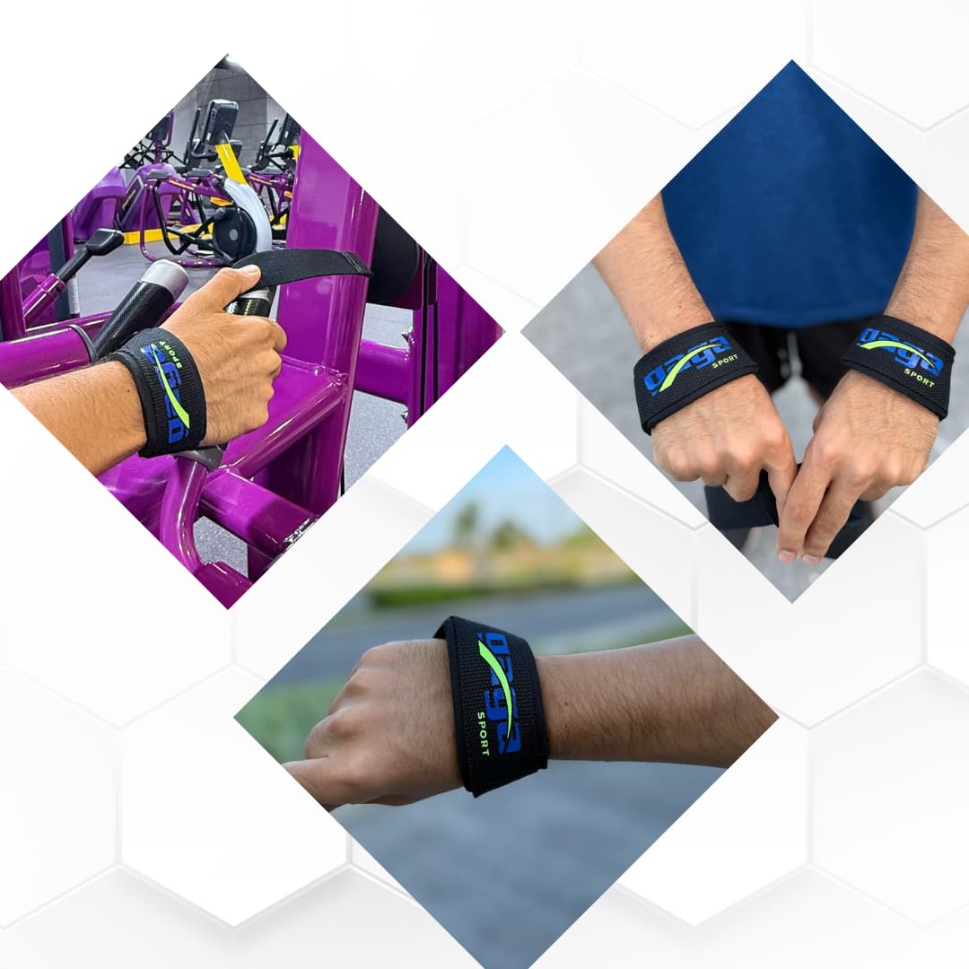 GagaSport Lifting Straps – Heavy-Duty Gym Wrist Wraps