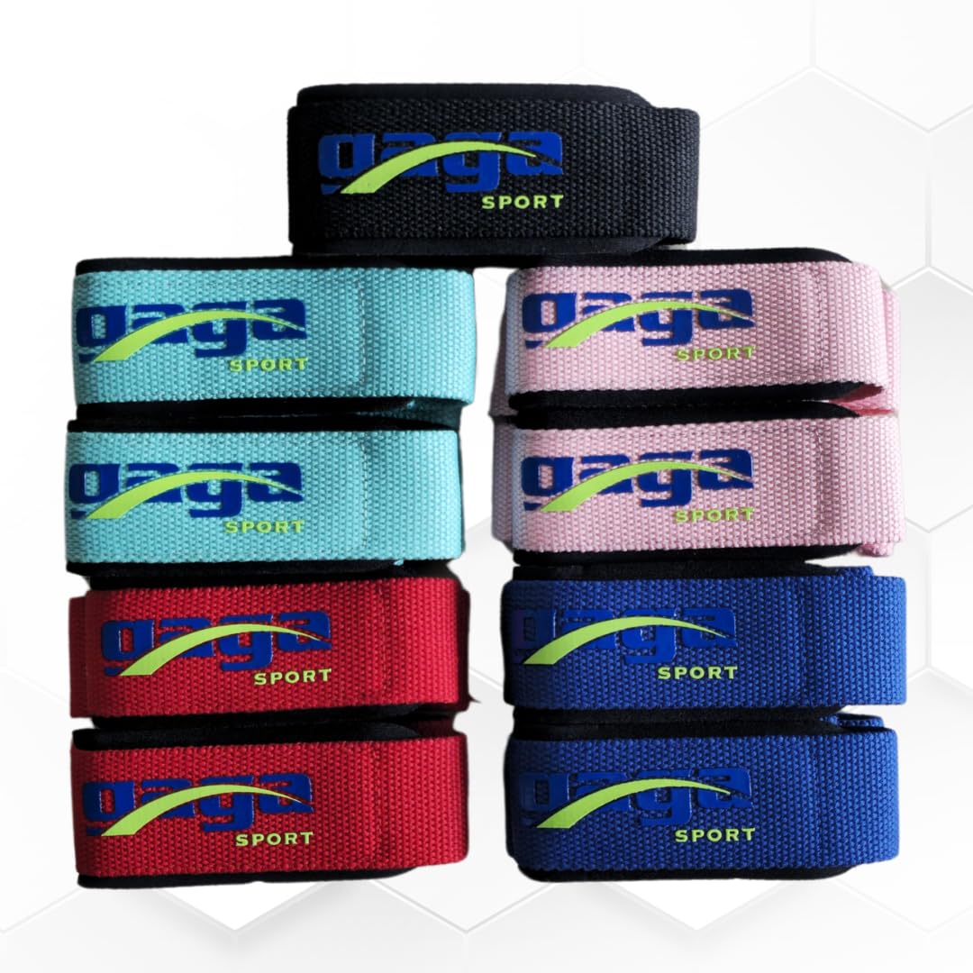 GagaSport Lifting Straps – Heavy-Duty Gym Wrist Wraps