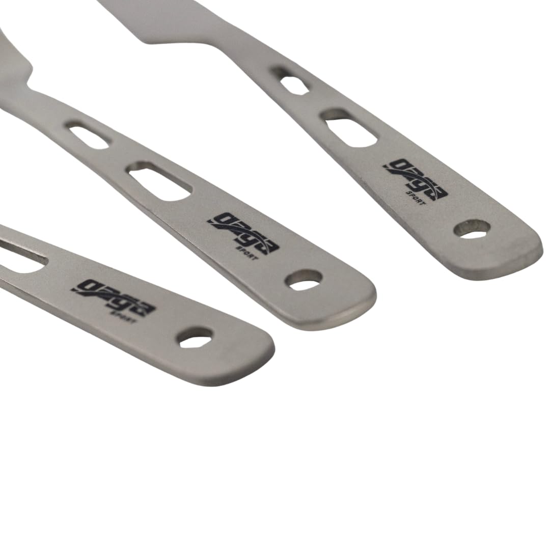 GagaSport Titanium Camping Utensils Set – Ultralight Kit