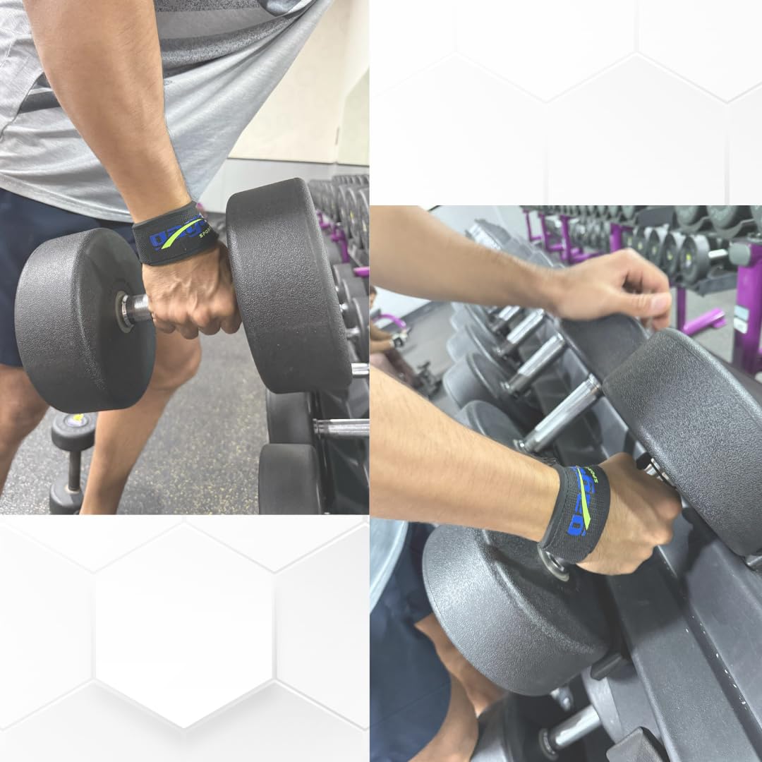 GagaSport Lifting Straps – Heavy-Duty Gym Wrist Wraps