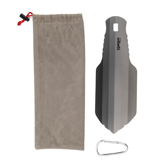 GagaSport Titanium Camping Shovel – Ultralight Hiking Trowel