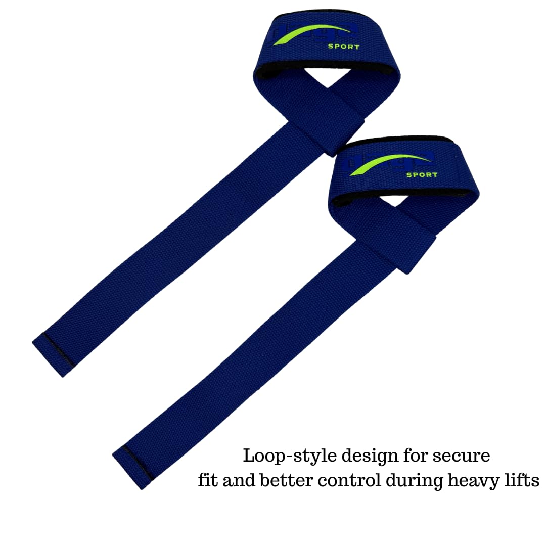 GagaSport Lifting Straps – Heavy-Duty Gym Wrist Wraps