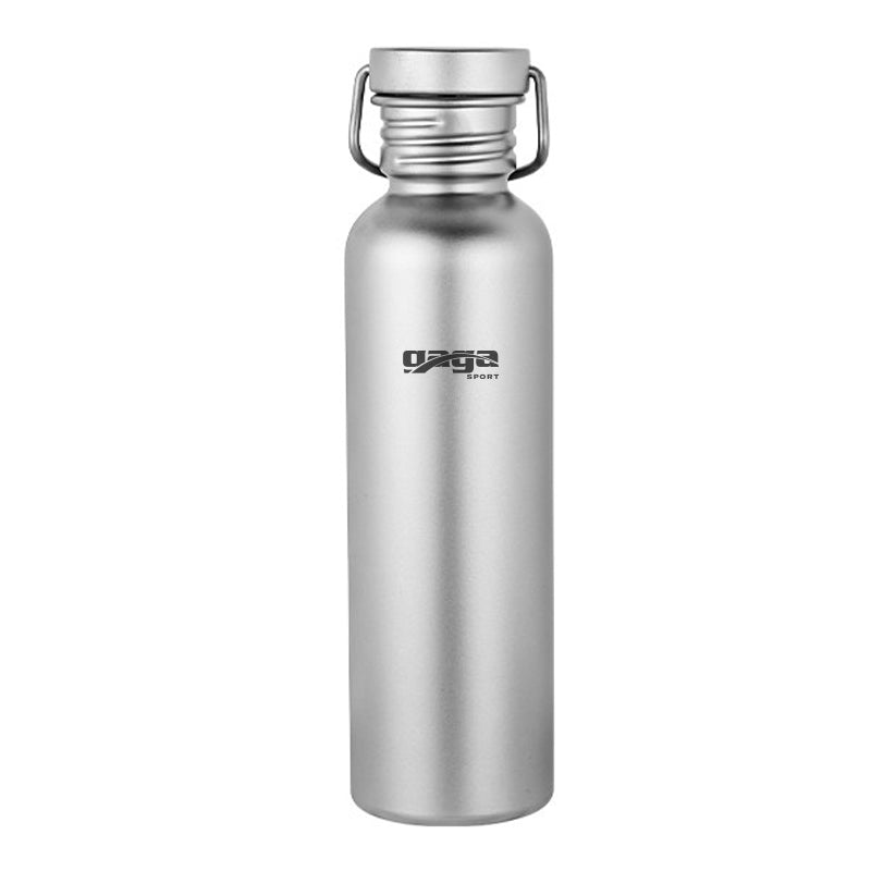GagaSport 750ml Pure Titanium Sports Water Bottle